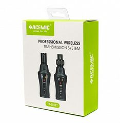 Acemic TR-20 Set Micro Không Dây UHF Hệ Thống Bộ Phát – Bộ Thu Không Dây Giao Diện Âm Thanh Truyền Tải