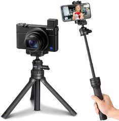 UALNZI MT-34 – Chân Tripod tích hợp ngàm kẹp điện thoại, ballhead xoay 360°, dùng cho điện thoại và máy ảnh