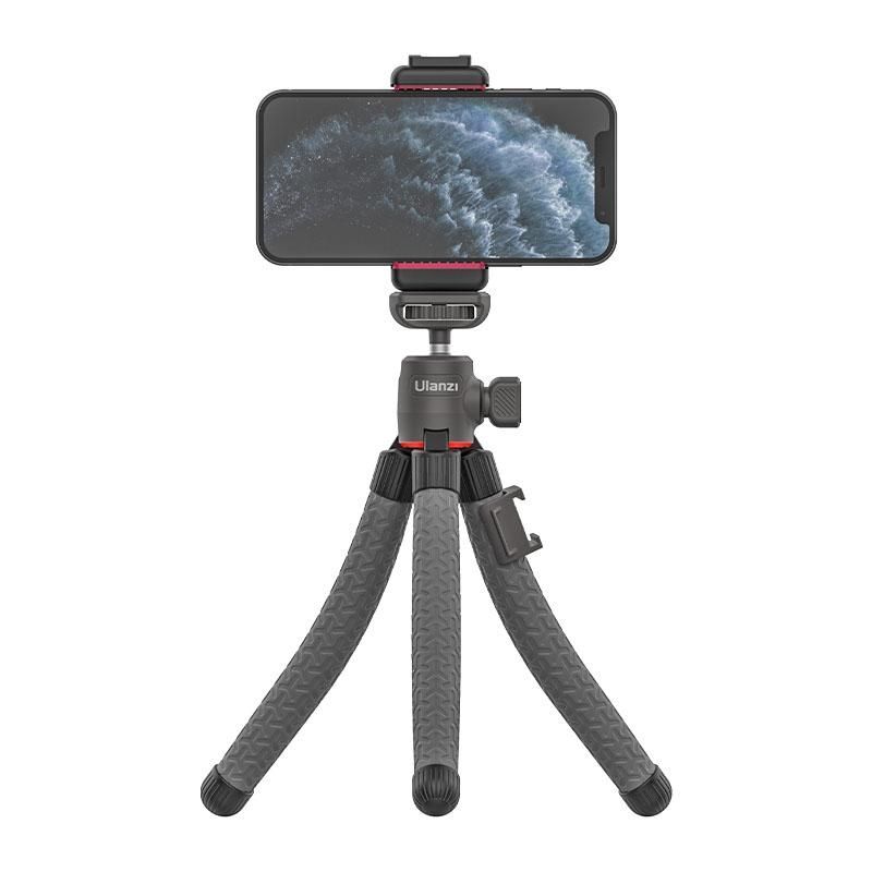 Ulanzi MT-19 Chân Tripod bạch tuộc, tích hợp ngàm kẹp điện thoại, xoay 360°