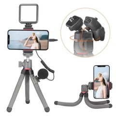 Ulanzi MT-19 Chân Tripod bạch tuộc, tích hợp ngàm kẹp điện thoại, xoay 360°