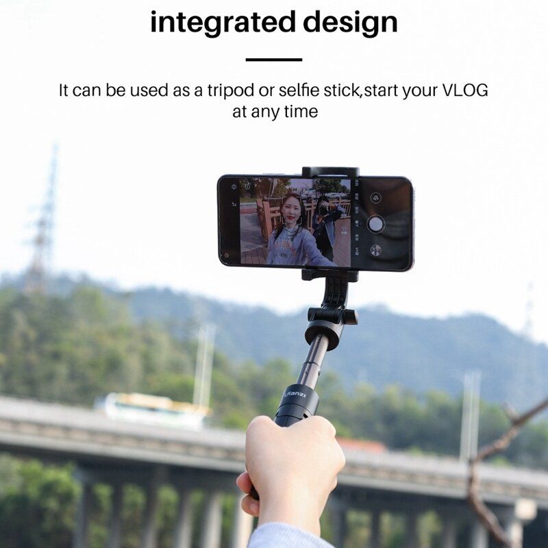 ULANZI MT-38 - Chân Tripod Mini cầm tay dành cho Điện thoại, có thể gập nhỏ gọn lại và điều chỉnh góc nhìn 200°