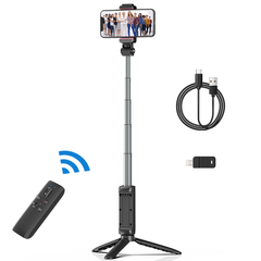 ULANZI MT-40 – Chân Tripod với điều khiển Bluetooth không dây có thể tháo rời, Ballhead xoay 90°