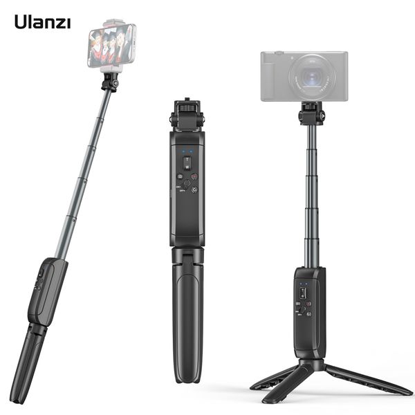 ULANZI MT-40 – Chân Tripod với điều khiển Bluetooth không dây có thể tháo rời, Ballhead xoay 90°