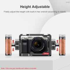 UURIG R075 – Tay cầm gỗ đa năng dành cho máy ảnh