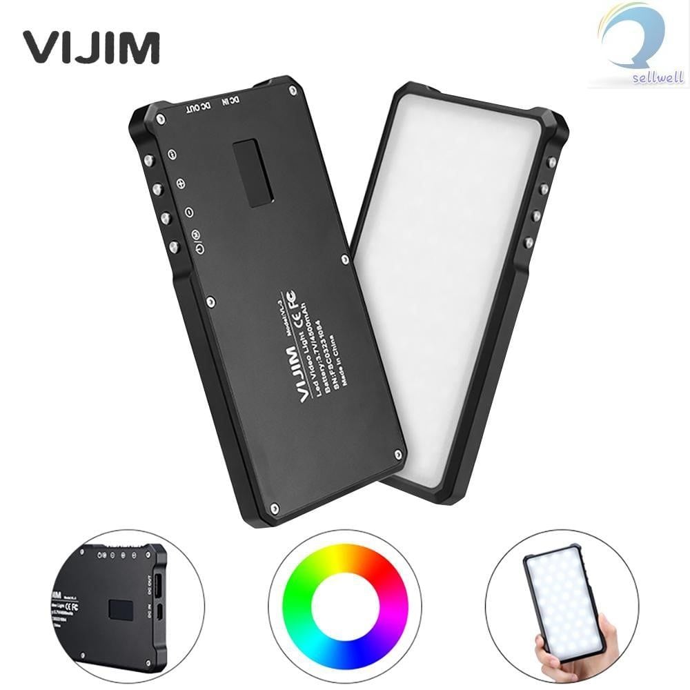 Đèn LED VIJIM VL-3 3000K-6500K RGB LED Video Light (FUVL6)