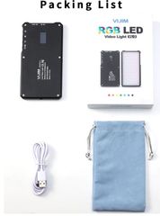 VIJIM VL-3 3000K-6500K RGB LED Video Light