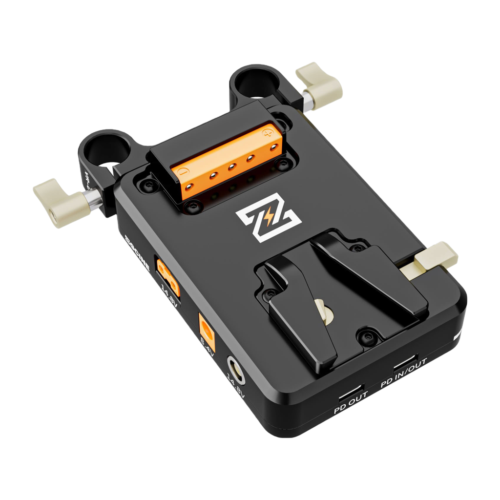 ZGCINE VM-VP2 KIT1 V MOUNT BATTERY PLATE (SUPPORT USB-C PD INPUT) - Tấm Gắn Pin ZGCINE