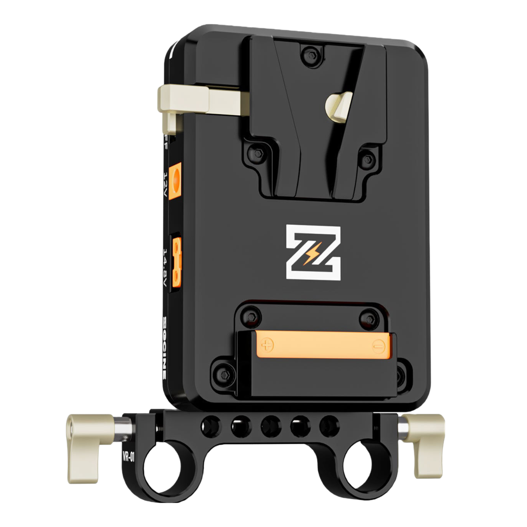 ZGCINE VM-VP2 kit3 V mount battery plate (Support USB-C PD input) - Tấm Gắn Pin ZGCINE VM VP2 Kit3