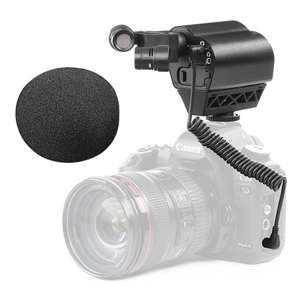 Saramonic Vmic Stereo – Thiết bị Thu Âm cực đỉnh dành cho Camera (FS324)