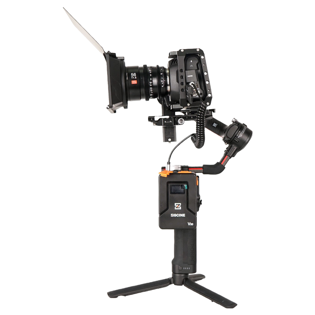 ZGCINE VR-04 mini V mount plate for DJI Ronin Gimbal Stabilizer S2 S3 Pitch axis - Tấm gắn pin VR-04 Mini