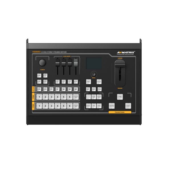 VS0605U - 6CH SDI/HDMI Multi-format Streaming Switcher