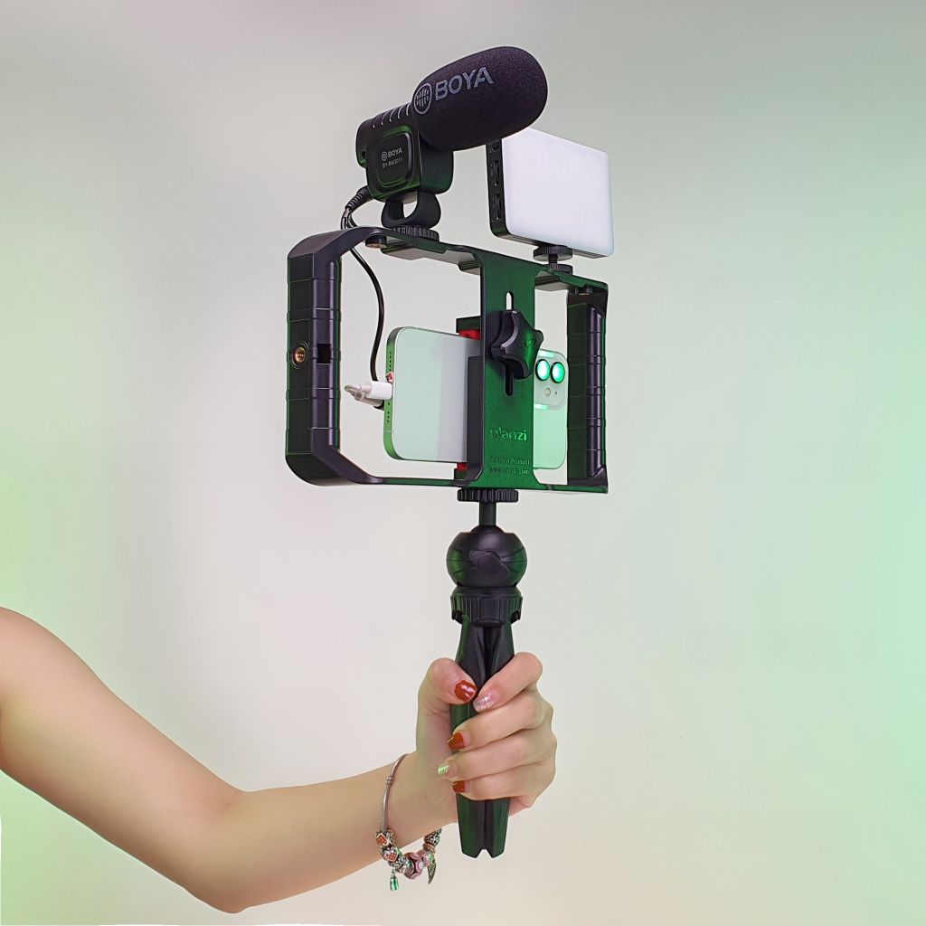 PHOTOCITY YOUTUBER KIT M1 – Combo Mic thu âm BOYA BY-BM3011 dành cho Điện thoại