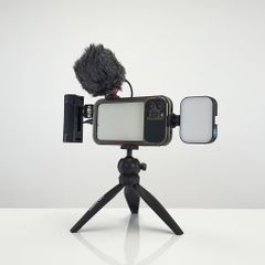 Photocity Youtuber Kit M2M – Combo Mic thu âm BOYA BY-MM1 dành cho điện thoại iPhone 12 Pro Max