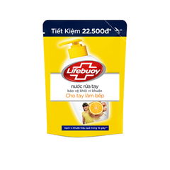 LIFEBUOY Nước Rửa Tay Vitamin Chanh Khử Mùi 400g
