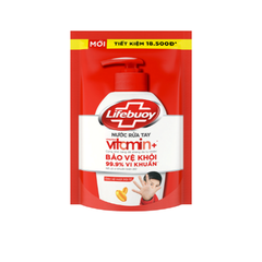 LIFEBUOY Nước Rửa Tay Vitamin Bảo Vệ Vượt Trội 400g