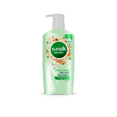 Dầu Gội Sunsilk Natural Dưỡng Ngăn Gãy Rụng 650g chiết xuất hạnh nhân và hương hoa nhài dưỡng tóc chắc khỏe từ bên trong