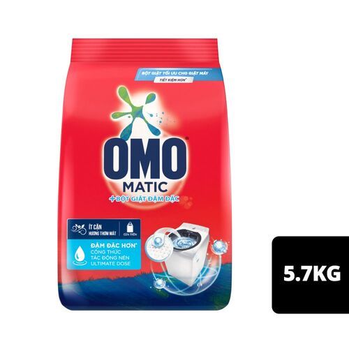 OMO Bột giặt máy giặt cửa trên