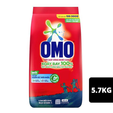 OMO Bột giặt máy giặt cửa trước