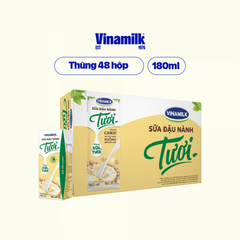 Sữa Đậu Nành Tươi Vinamilk 180ml