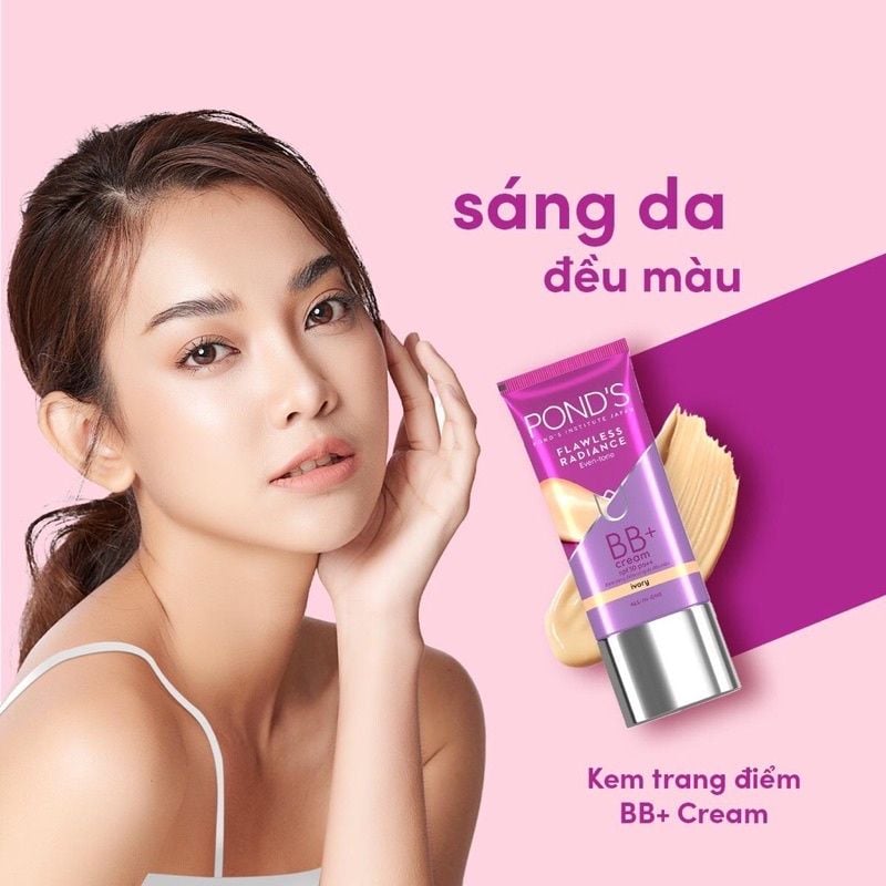 Kem Dưỡng Trắng Tạo Nền BB Cream Pond's Flawless Radiance SPF30 sáng da đều màu 25g