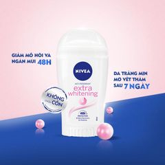 Sáp ngăn mùi Nivea nữ trắng mịn mờ vết thâm 50ml 84160