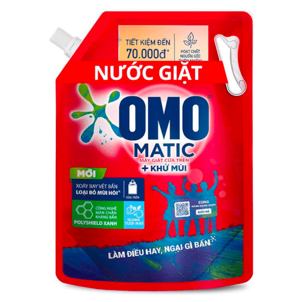 OMO Nước giặt Cửa Trên