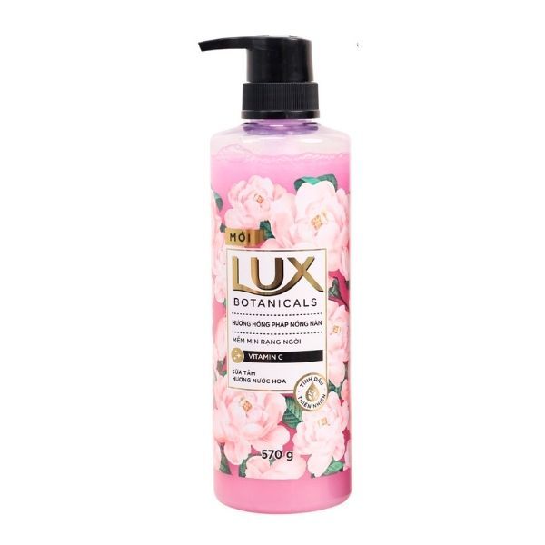 LUX Sữa Tắm Botanicals Hương Hồng Pháp Nồng Nàn