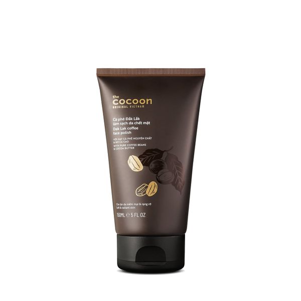 COCOON Cà phê Đắk Lắk làm sạch da chết mặt 150ML