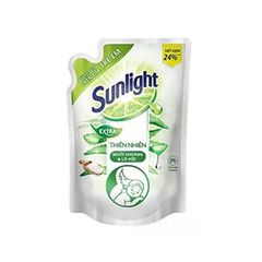 SUNLIGHT Nước rửa chén Thiên Nhiên túi 2.1kg an toàn cho chén dĩa trẻ em