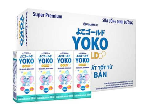 Sữa Uống Dinh Dưỡng Vinamilk Yoko Gold 180ml