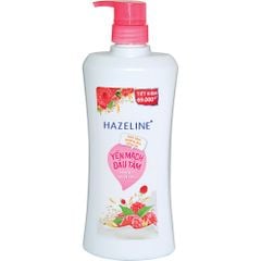 HAZELINE Sữa Tắm Yến Mạch Dâu Tằm (Hồng)