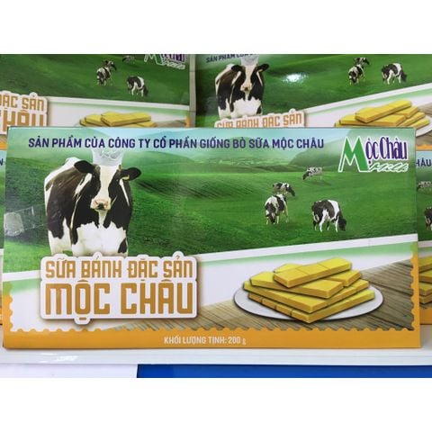 Bánh Sữa Mộc Châu (Hộp Vàng) 200g