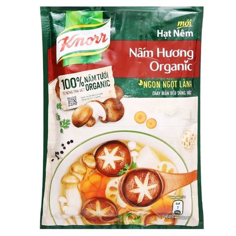 KNORR Hạt Nêm Nấm Hương Organic