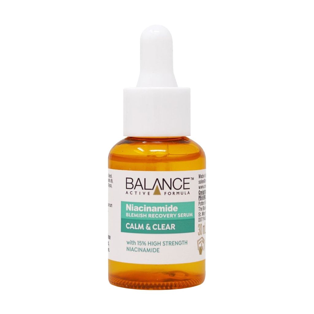 SERUM DƯỠNG DA BALANCE ACTIVE FORMULA NIACINAMIDE BLEMISH RECOVERY 30ML