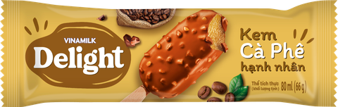 Kem Cà phê hạnh nhân Delight Vinamilk 80ml (12C/T)