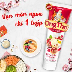Sữa Đặc Có Đường Ông thọ đỏ tuýp 165g