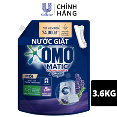 OMO Matic cửa trước khử mùi thư thái túi 3.6KG