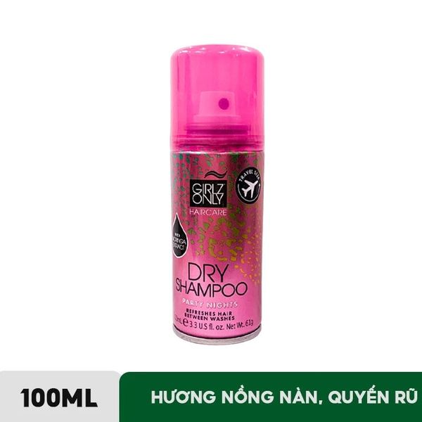 GIRLZ ONLY Dầu Gội Khô Girlz Only Party Nights 100ml