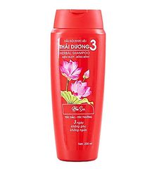 Dầu gội Thái dương 3 hoa sen 200ml