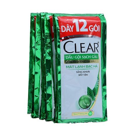 CLEAR Dầu Gội Mát Lạnh Bạc Hà