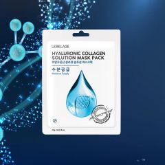 Mặt Nạ Lebelage Hyaluronic Collagen Solution Mask Pack Moisture Supply Chiết Xuất Từ Collagen 25g