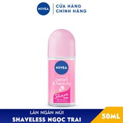Lăn Ngăn Mùi NIVEA Pearl & Beauty Shaveless Ngọc Trai Mịn Mượt Da (50 ml) - 98500