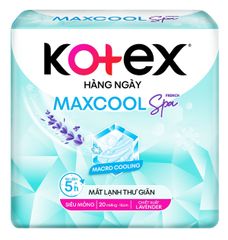 Băng Vệ Sinh Kotex Max Cool French Spa HN(20M + 4M)