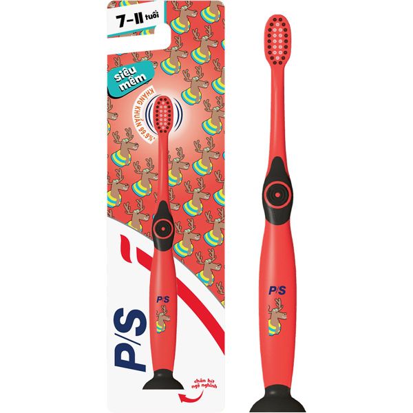 P/S Bàn chải đánh răng trẻ em superkid 7-11 tuổi