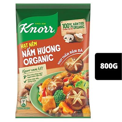 KNORR Hạt Nêm Nấm Hương Organic