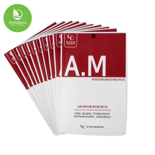 Mặt nạ thải độc mờ nám, trắng da A.M MOISTURE BOOSTING MASK {Có tem phụ nhập khẩu chính ngạch}