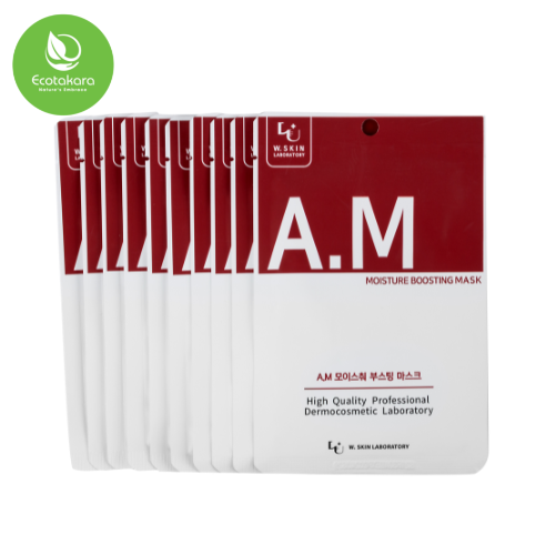 Mặt nạ thải độc mờ nám, trắng da A.M MOISTURE BOOSTING MASK {Có tem phụ nhập khẩu chính ngạch}