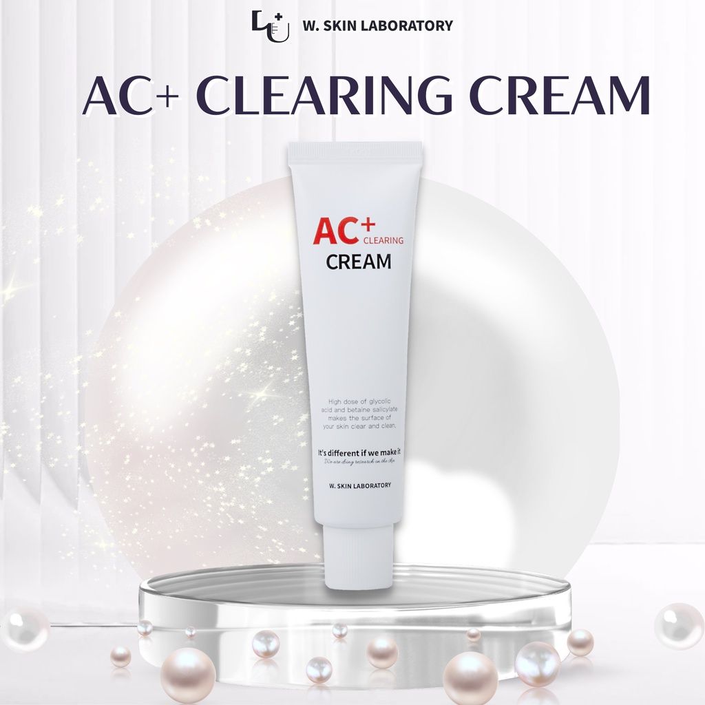 Kem dưỡng cho da bị mụn - AC+ CLEARING CREAM (60ml)