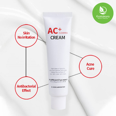 Kem dưỡng chuyên biệt dùng cho da dầu mụn AC+ CLEARING CREAM (60ml) {Có tem phụ nhập khẩu chính ngạch} giúp giảm mụn, mờ thâm mụn
