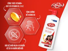 LIFEBUOY sữa tắm vượt trội 10 1.1kg